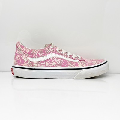 

Vans Girls Off The Wall 500714 Розовые повседневные туфли Кроссовки, размер 5, Розовый, Off The Wall