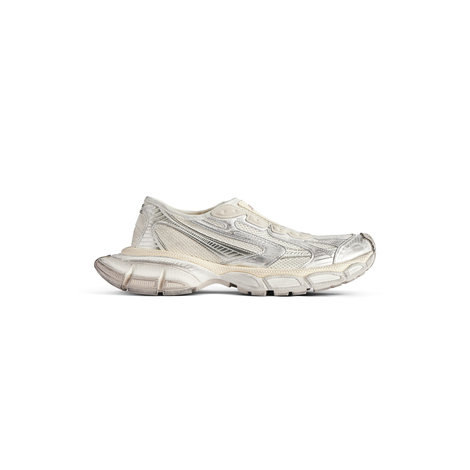 BALENCIAGA 3XL Men's Eggshell Low Top Sneakers New | eBay