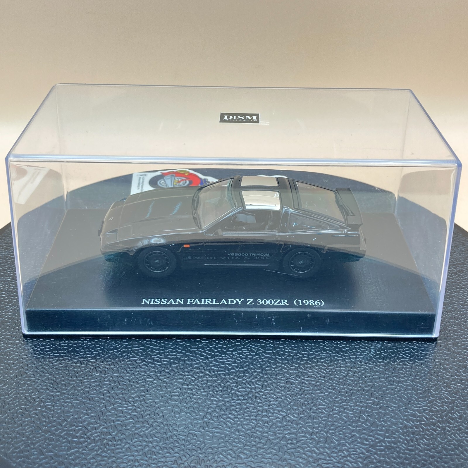 DISM 1/43 Nissan Fairlady Z 300ZR 1986 Black Diecast model