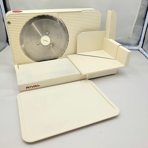 Rival Fold Away Delicatessen Electric Food Slicer Model