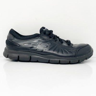 

Skechers Womens Eldred SR 76551 Черная повседневная обувь Кроссовки Размер 9, Черный, Eldred SR