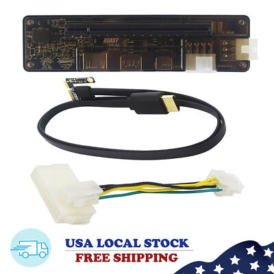 External Laptop Graphics PCI E EXP GDC Video Card Dock NGFF Notebook V8.5 E4