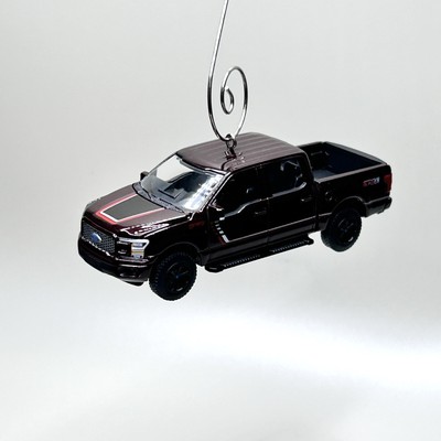 2020 Ford F-150 Lariat Pickup Truck Christmas Ornament Extended Cab Magma Red
