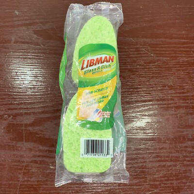 Libman Glass & Dish Refills  Pack of 2 New