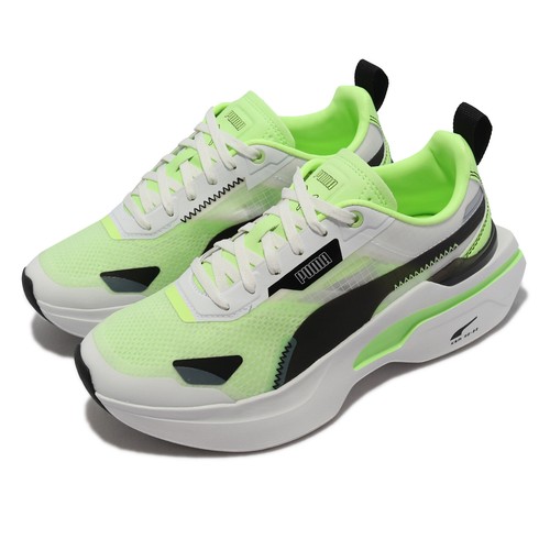 

Puma Kosmo Rider Wns White Black Lime Women Casual Lifestyle Shoes 383113-01, Белый, Kosmo Rider Wns