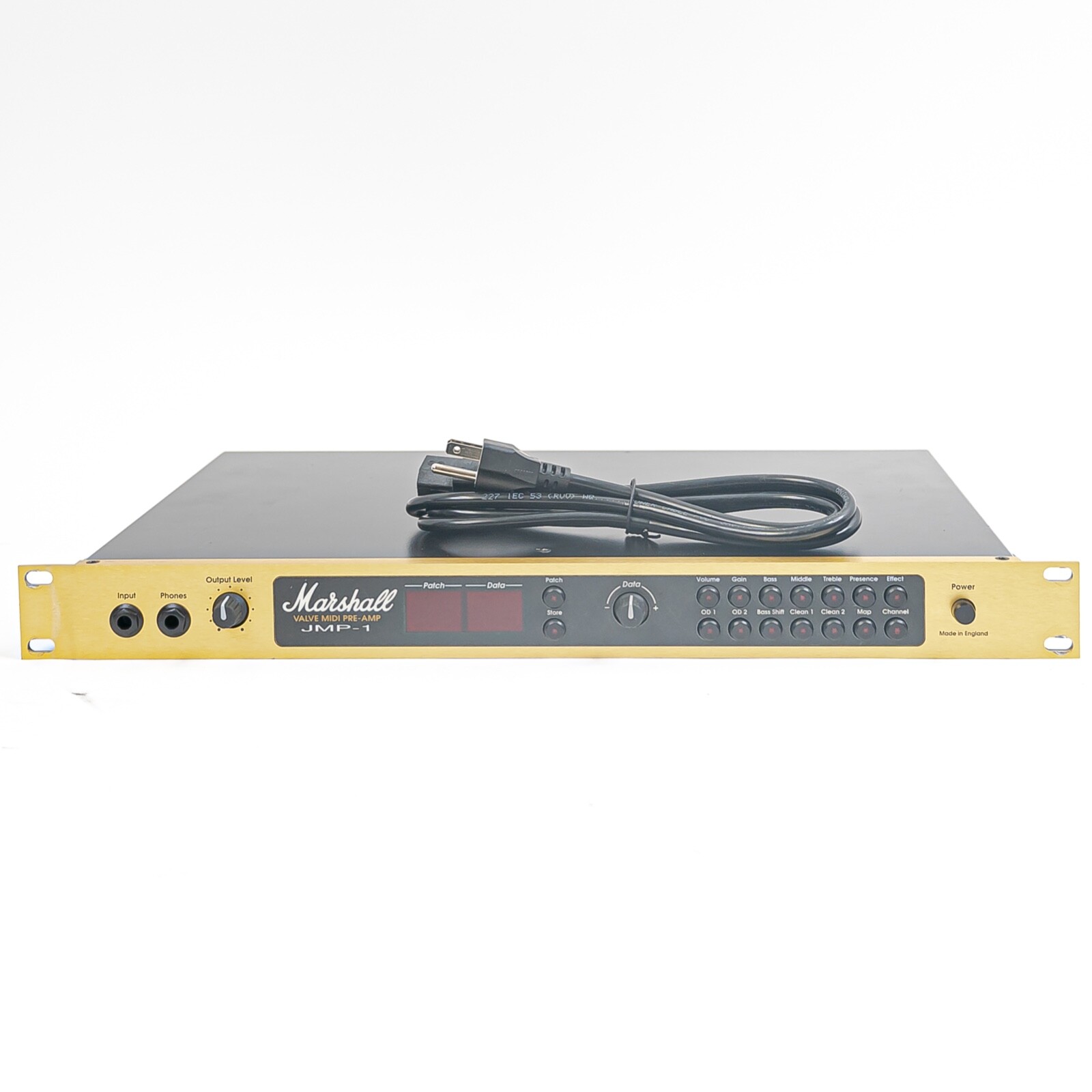 ギター Marshall jmp-1 Marshall JMP-1 Valve MIDI Guitar Preamp – Rackmount Tube
