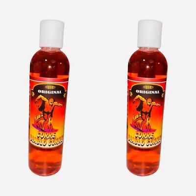2 PACK- CORRE DIABLO CORRE Agua Espiritual Para Limpias Baños Corta Maldad 16 oz