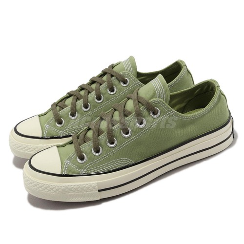 

Converse Chuck 70 Low Green Мужчины Унисекс Повседневная обувь для образа жизни Кроссовки A03438C, Зеленый, Chuck 70 Low
