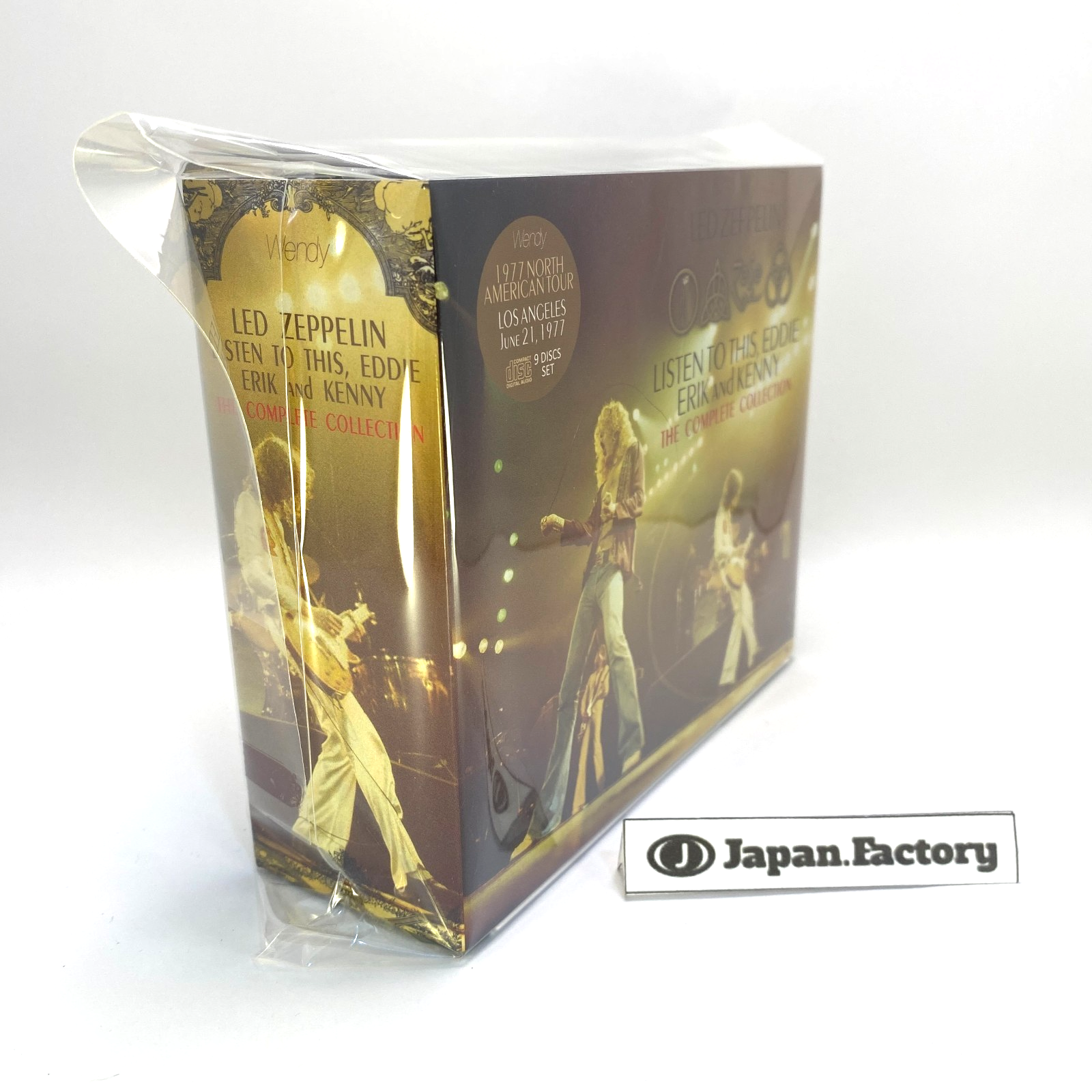 LED ZEPPELIN / LISTEN TO THIS, EDDIE 1977 COMPLETE COLLECTION 9CD