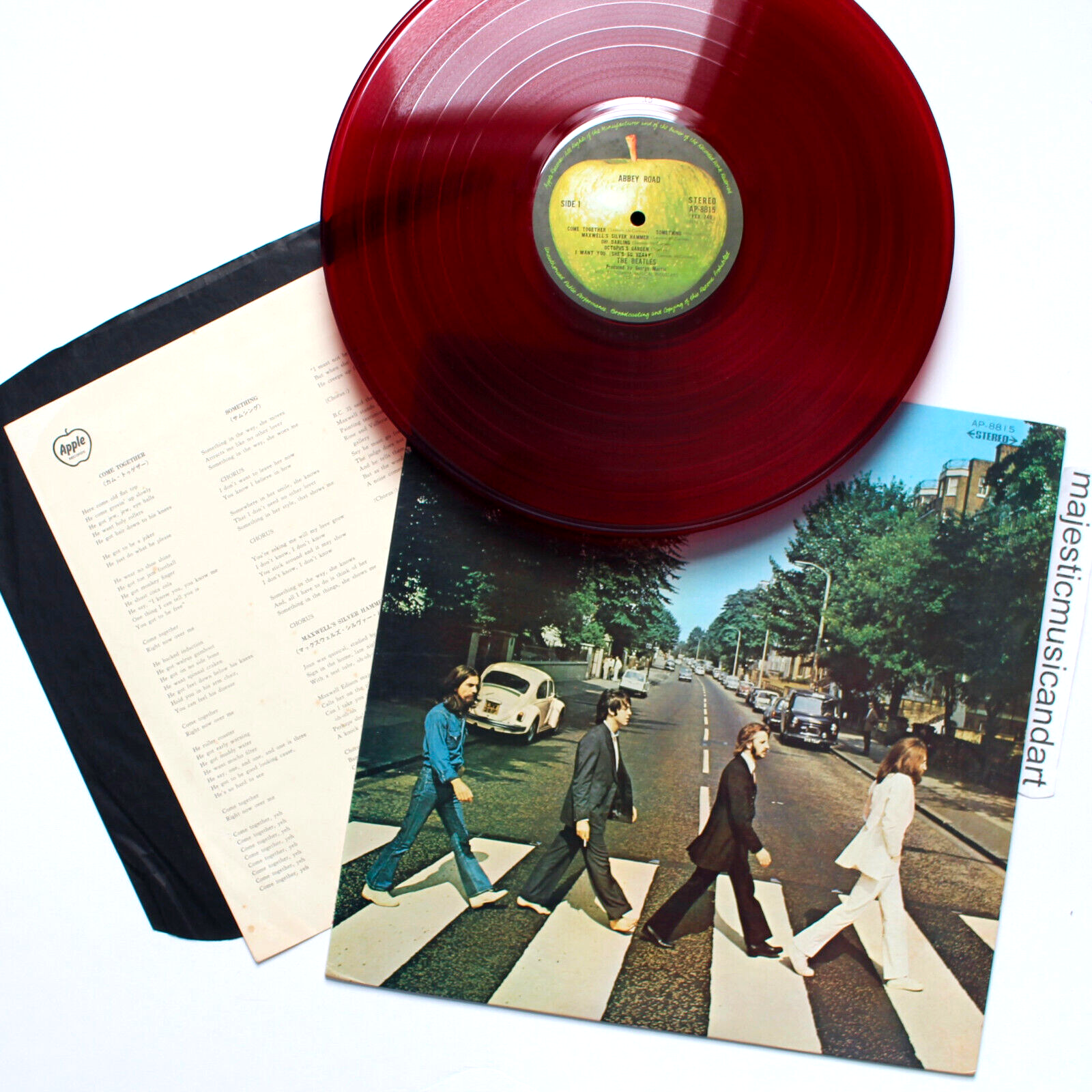 ♦【赤盤LP】BEATLES (ビートルズ)ABBEY ROAD/レコード THE BEATLES「ABBEY ROAD」LPレコード / リサイクルショップ三喜