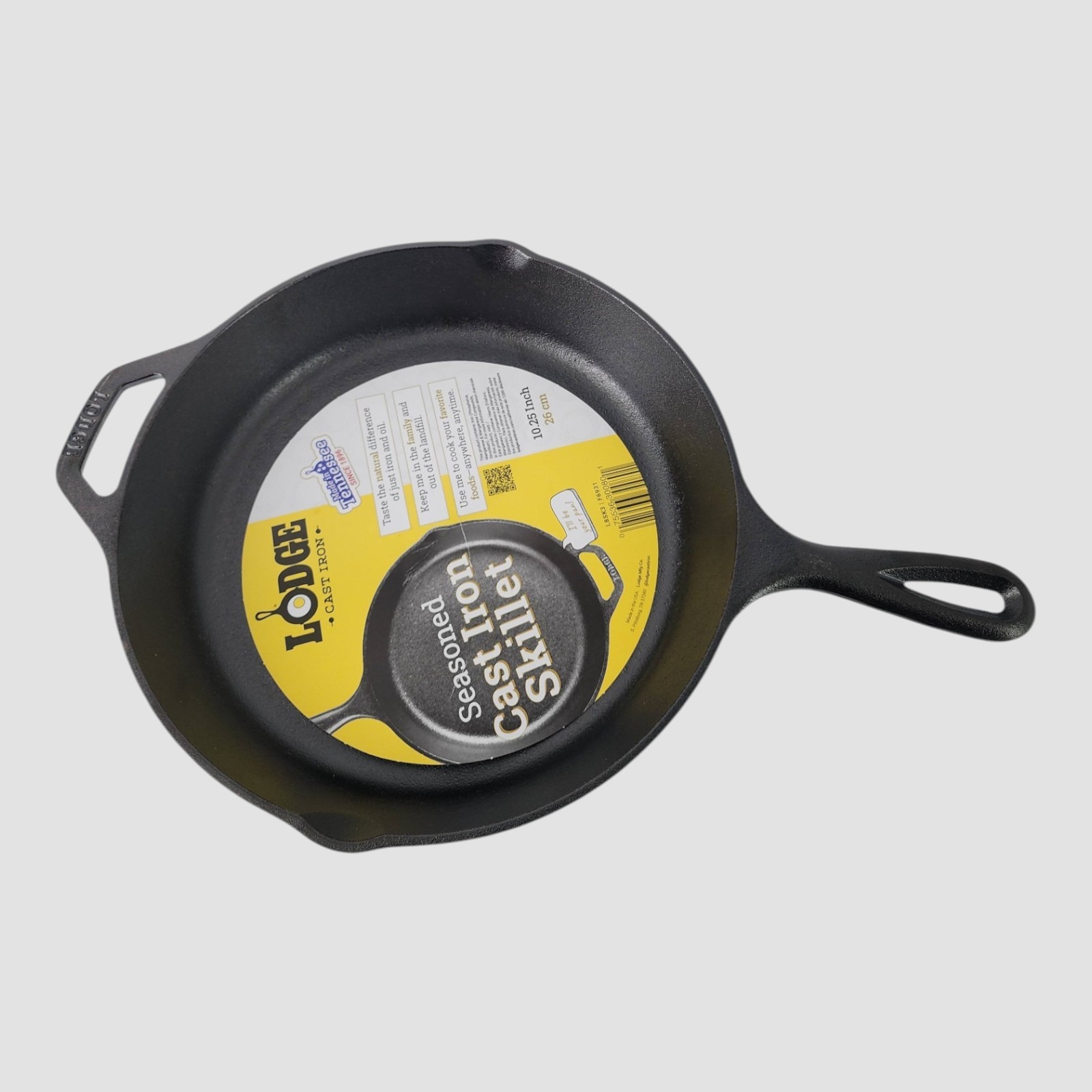 LODGE 新品未使用10,25インチスキレットL8SK3 & カバーL8IC3 Lodge L8SK3 Seasoned Cast Iron Skillet 10.25 Inch | eBay