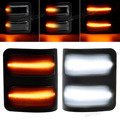 2008-2016 for Ford F250 F350 F450 Super Duty Tow Mirror Side LED Signal Light