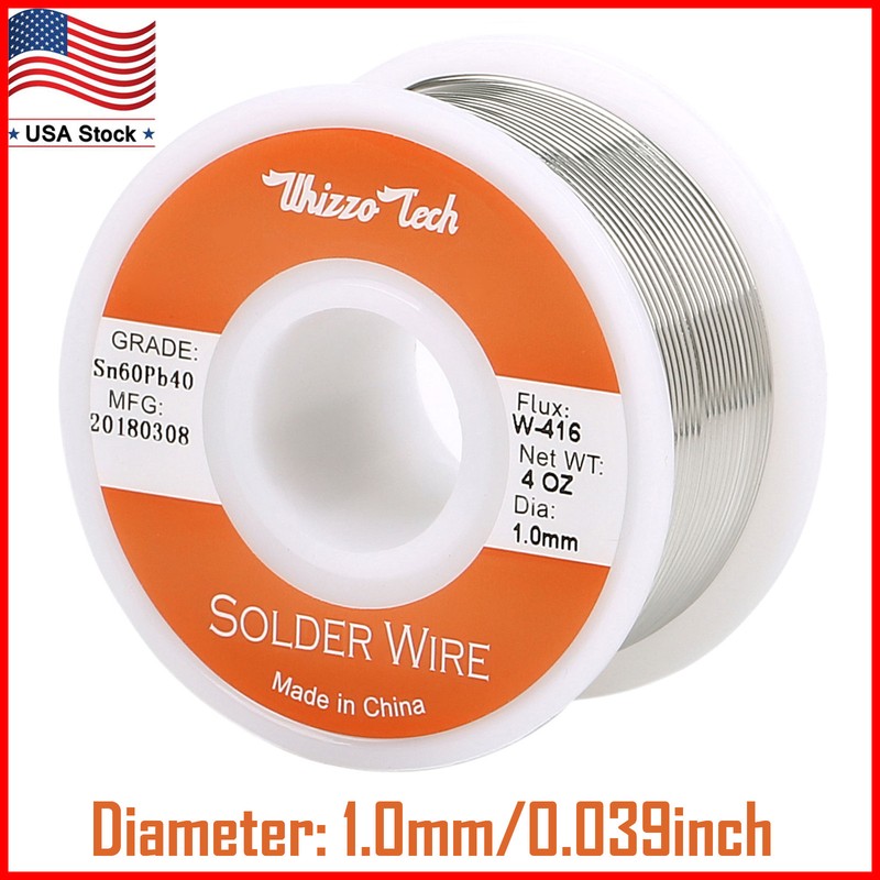 Solder 6040 Tin Lead Rosin Core Solder Wire Soldering Sn60 Pb40 Flux