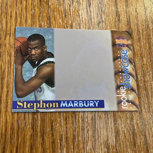 1996-97 Topps Stadium Club Rookie Showcase, Stephon Marbury