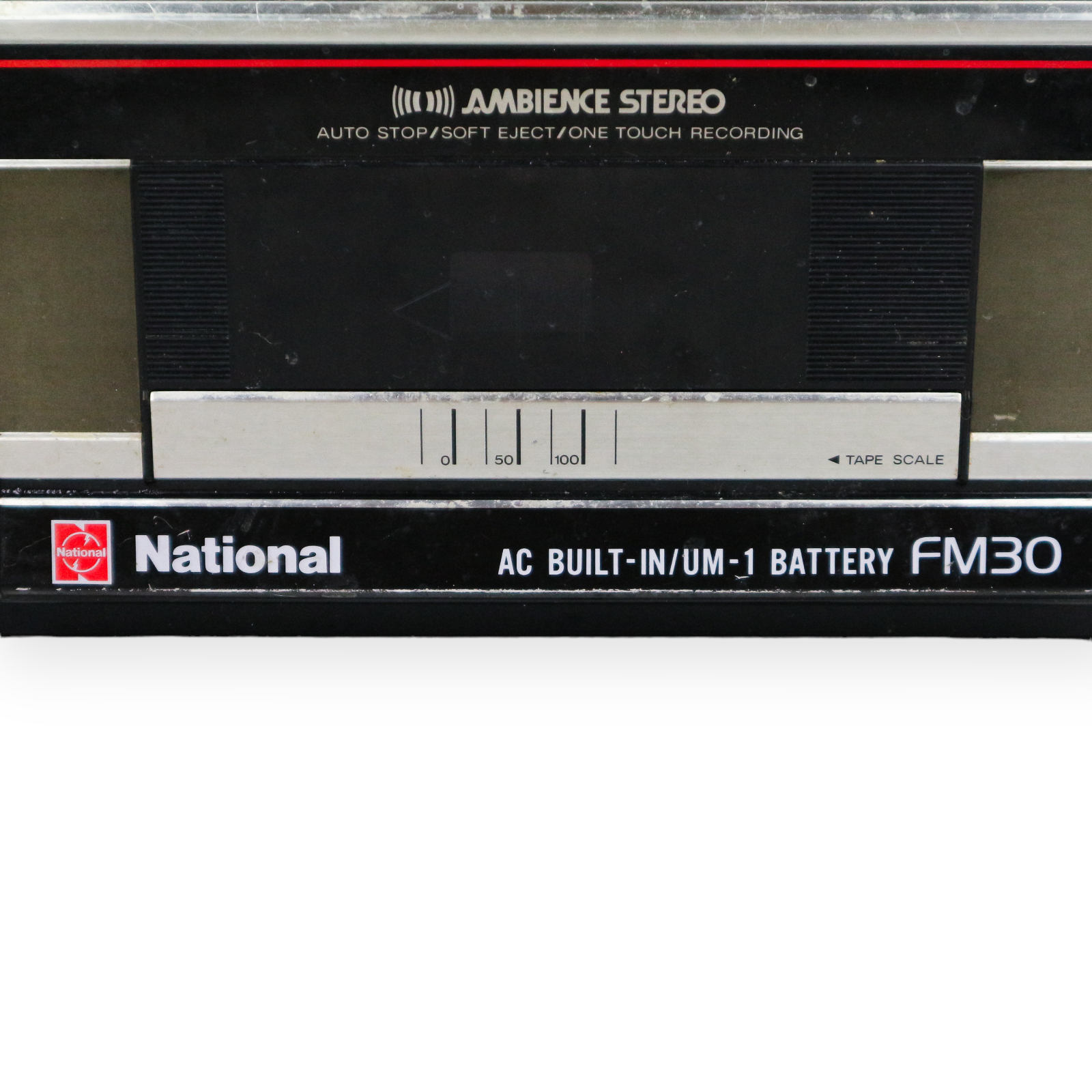 National RX-FM30F Vintage Stereo Radio Cassette Player Tape Recorder Rare - Picture 5 of 12