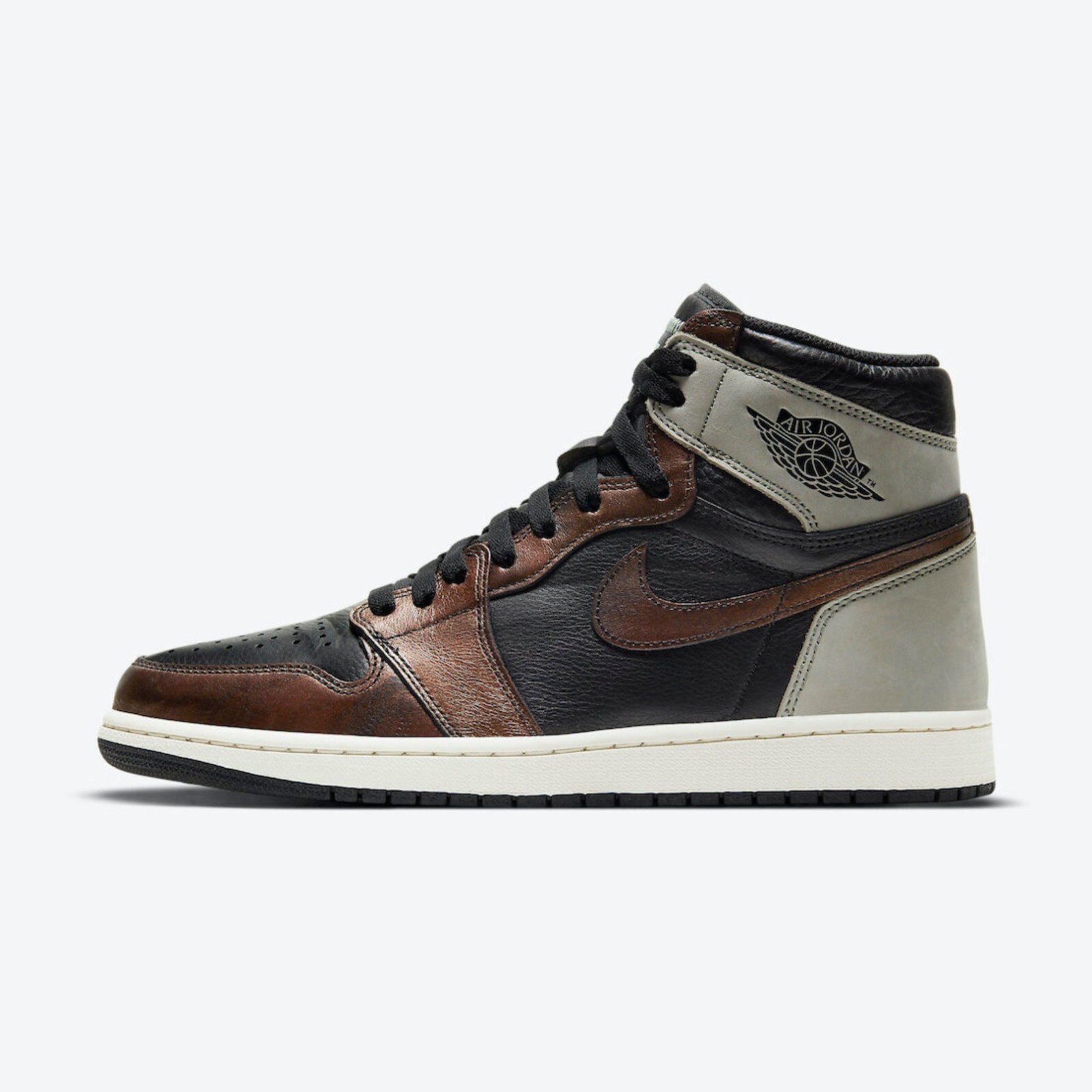 

Мужские кроссовки Jordan 1 Retro High OG Rust Shadow 555088-033, Black/light army/sail/fresh mint, Jordan 1 Retro High OG Rust Shadow