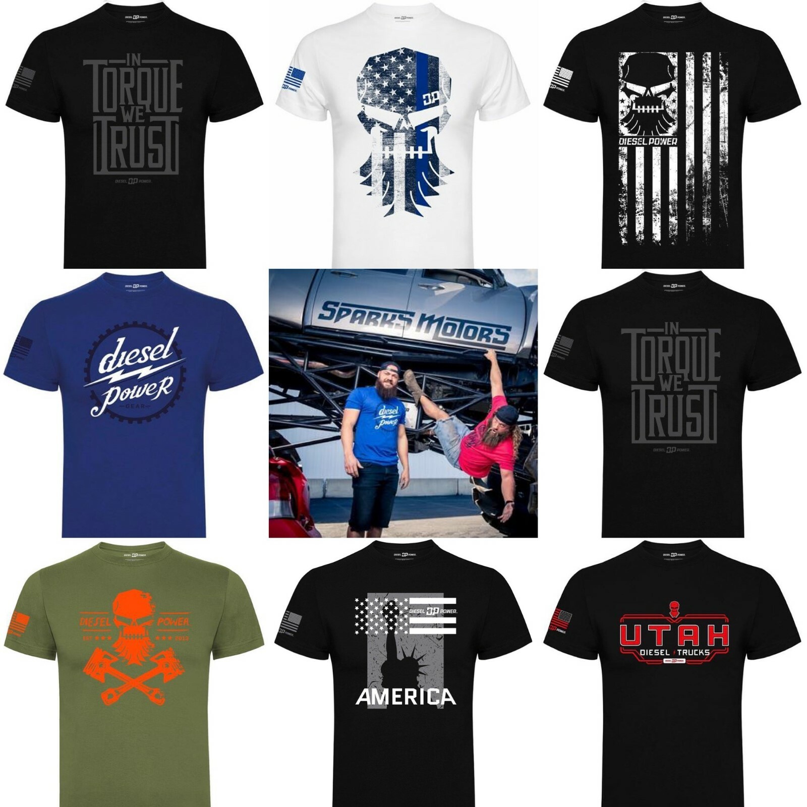 diesel skull t shirt