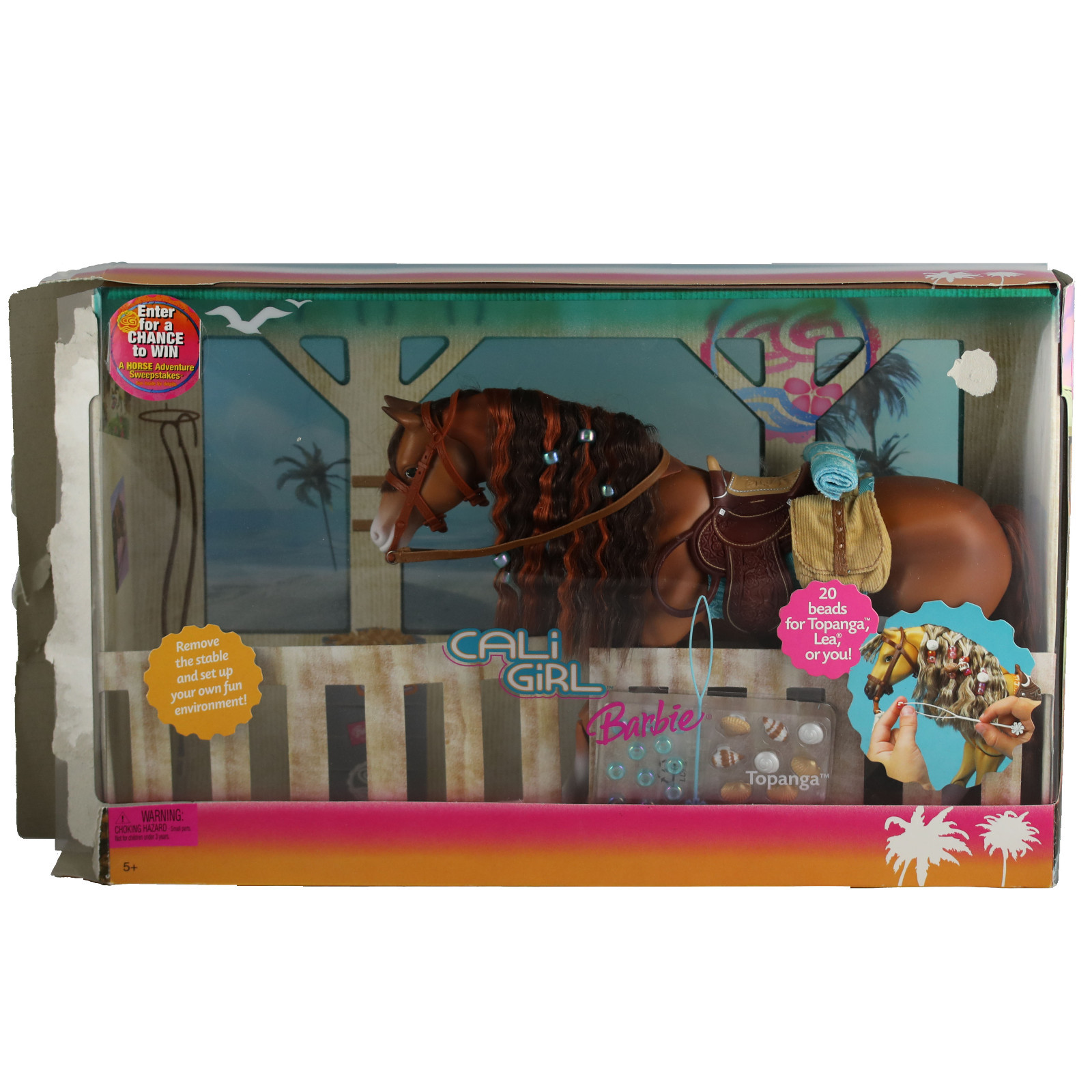 barbie cali girl horse
