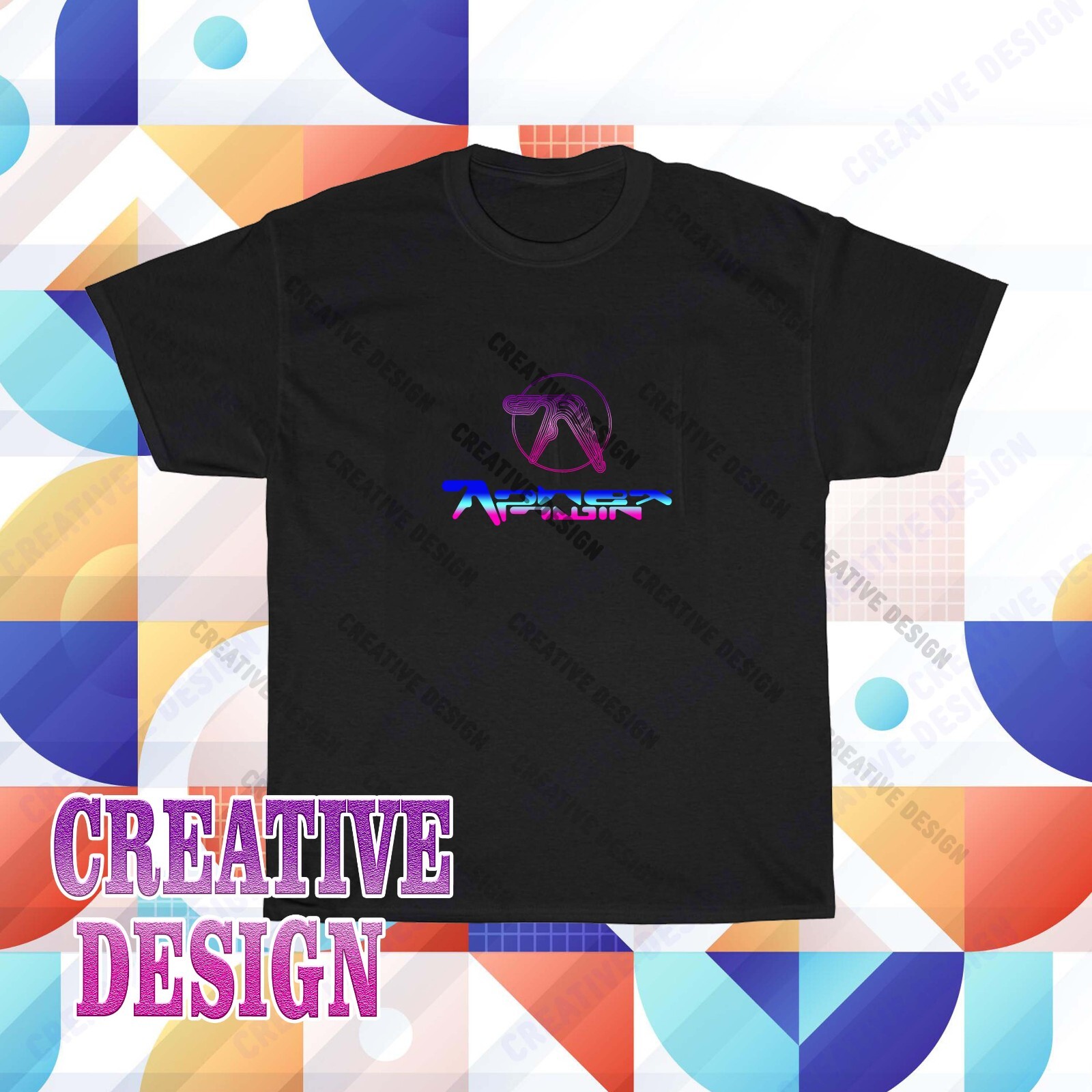 Aphex Twin Logo T- Shirt Funny Size S to 5XL | eBay