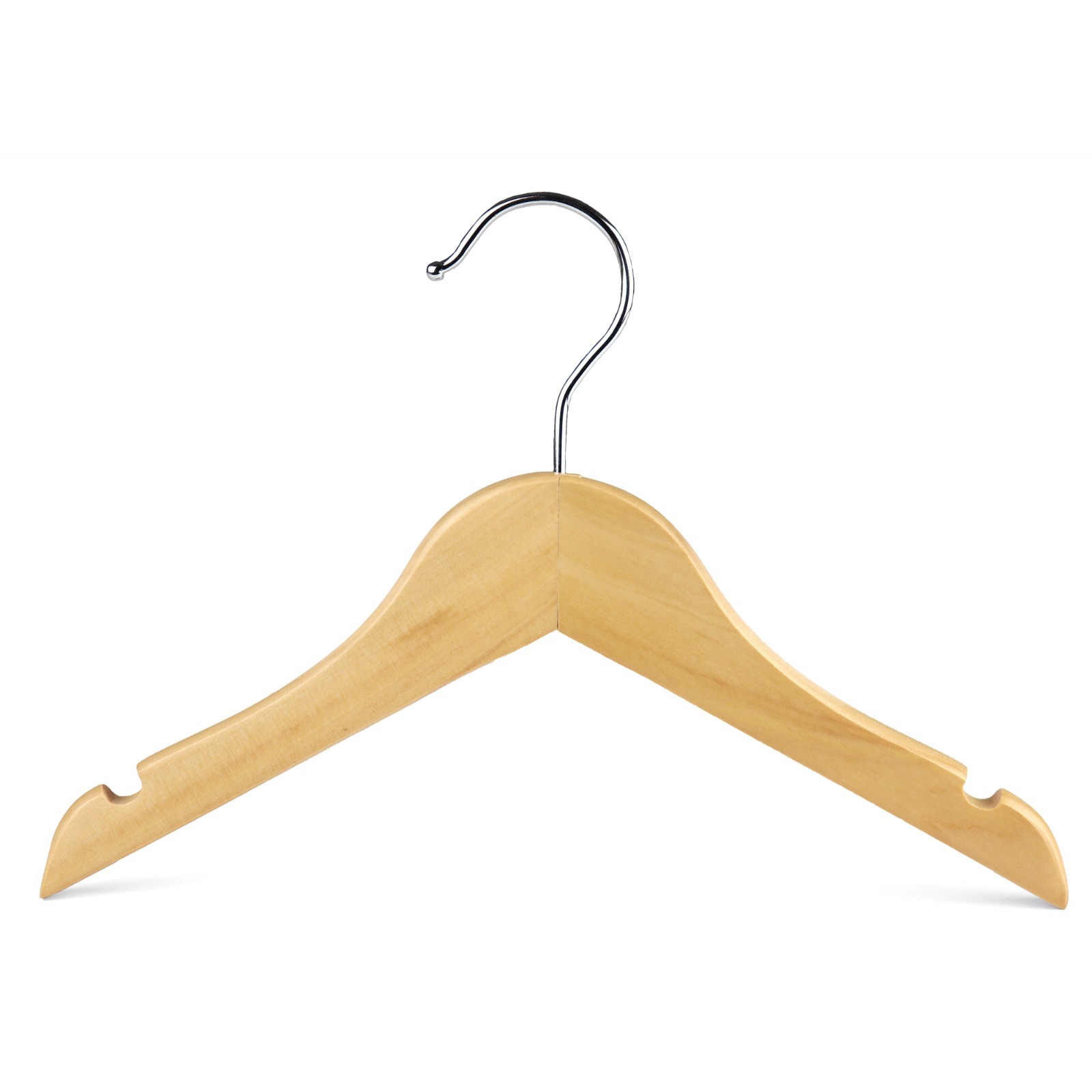 The Hanger Store™ Baby & Kids Wooden Coat Hangers, Tops and Clips