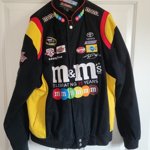 JH Design Nascar jacket Kyle Busch Large size. 75th year