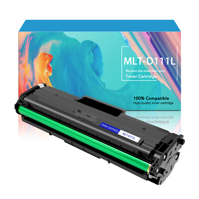 1PK Black MLT-D111L 111L Toner for Samsung Xpress SL-M2071 SL-M2070F SL-M2070FW