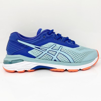 

Кроссовки женские Asics GT 2000 6 T856N синие кроссовки размер 7 D, Синий, GT 2000 6