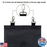 Rabbit Hay Feeder Bag Guinea Pigs Hanging Hay Rack Manger Holder Dispenser Small Animal Feeder Storage Pouch for Bunny Chinchilla Hamster (Purple, 2 Windows)