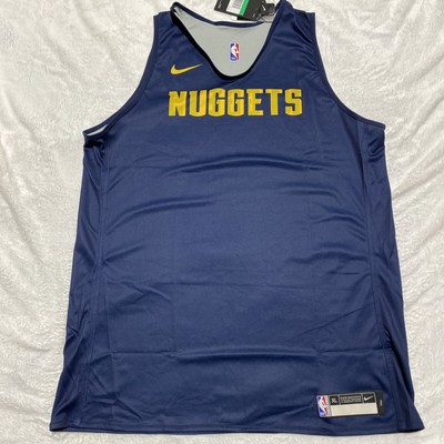 Nike NBA Practice Denver Nuggets Reversible XL Tall Navy