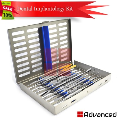 DDH Implantology Kit Dental Microsurgery Oral Surgery Cassette IMPLATOOL Kit