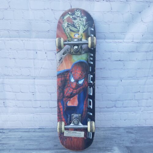 Vintage 2001 Marvel Spiderman & Green Goblin SkateBoard | eBay Vintage 2001 Marvel Spiderman & Green Goblin SkateBoard | eBay