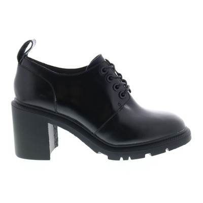 

Camper Whitnee K200707-001 Женские черные кожаные туфли-лодочки без шнуровки на каблуке 7, Черный, Camper Whitnee