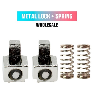 Lot 1 Pair OEM Slider Lock Buckles Latch Springs For Nintendo Switch Joy Con NS