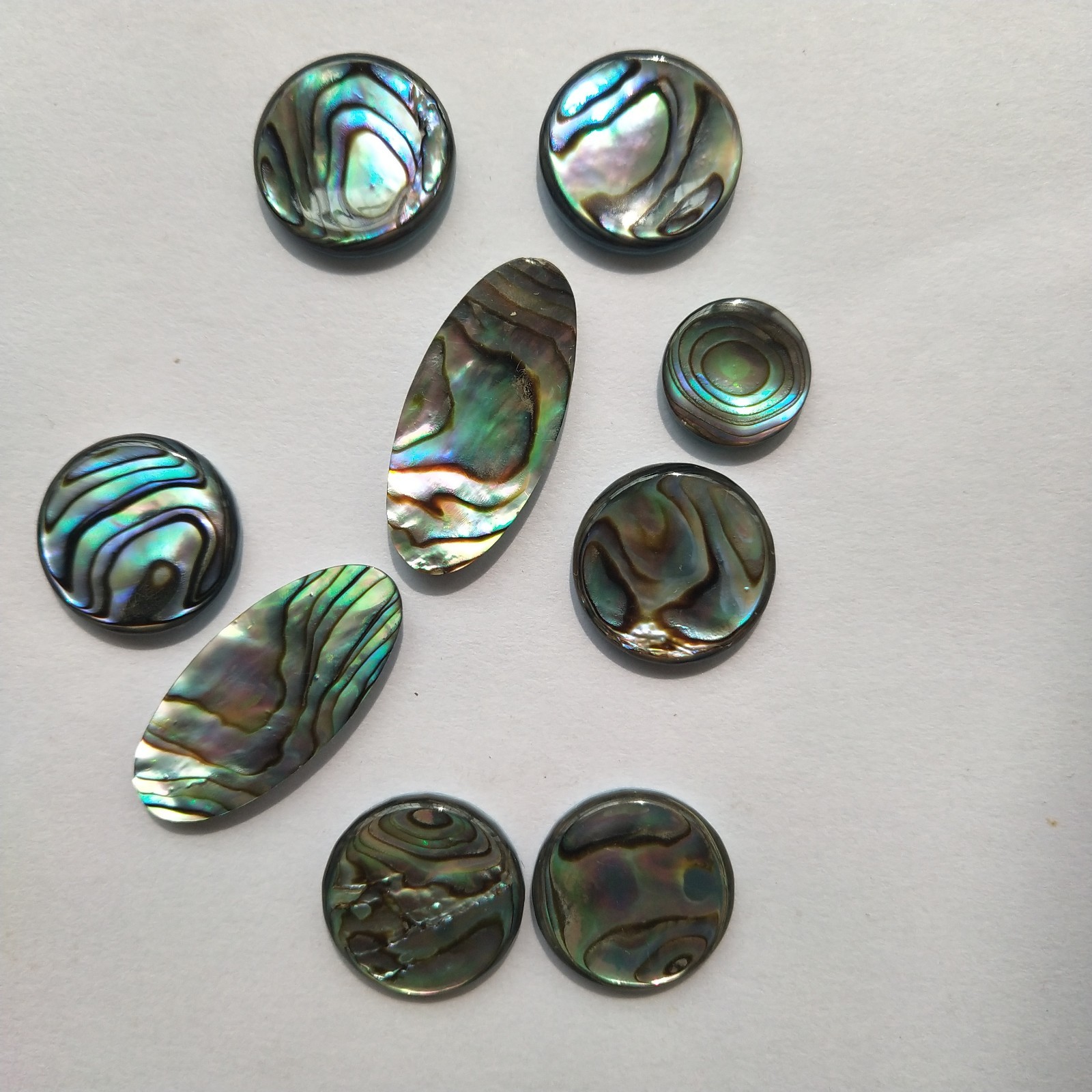 Saxophone Real Mother of Pearl Key Buttons inlays Sax Parts Accessories