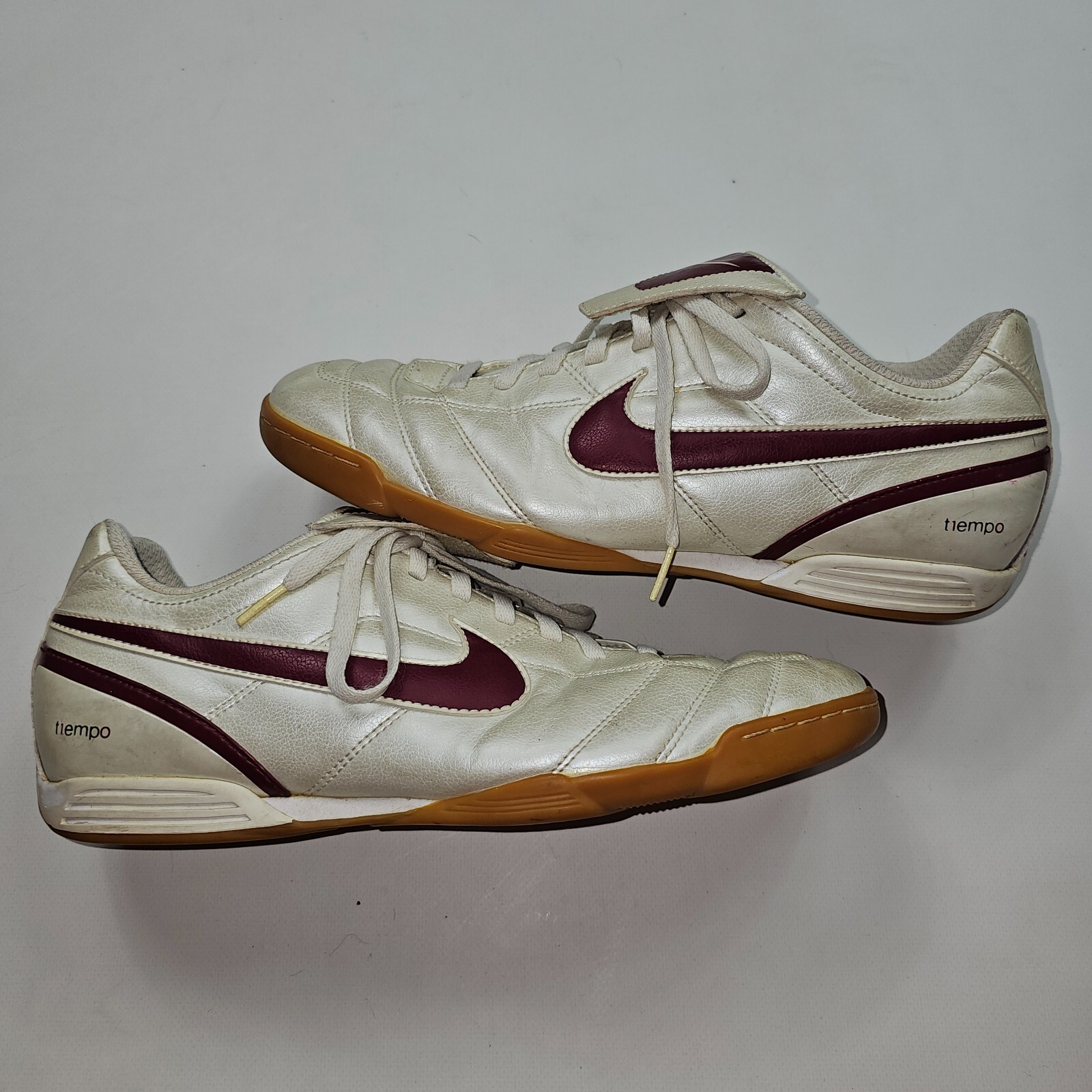 NIKE Tiempo Natural Ⅳ Leather IC 28cm Nike Tiempo Natural IV Leather IC Fluorescent Yellow/Black