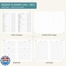 BEZEND Planner 2026 Weekly and Monthly, 6