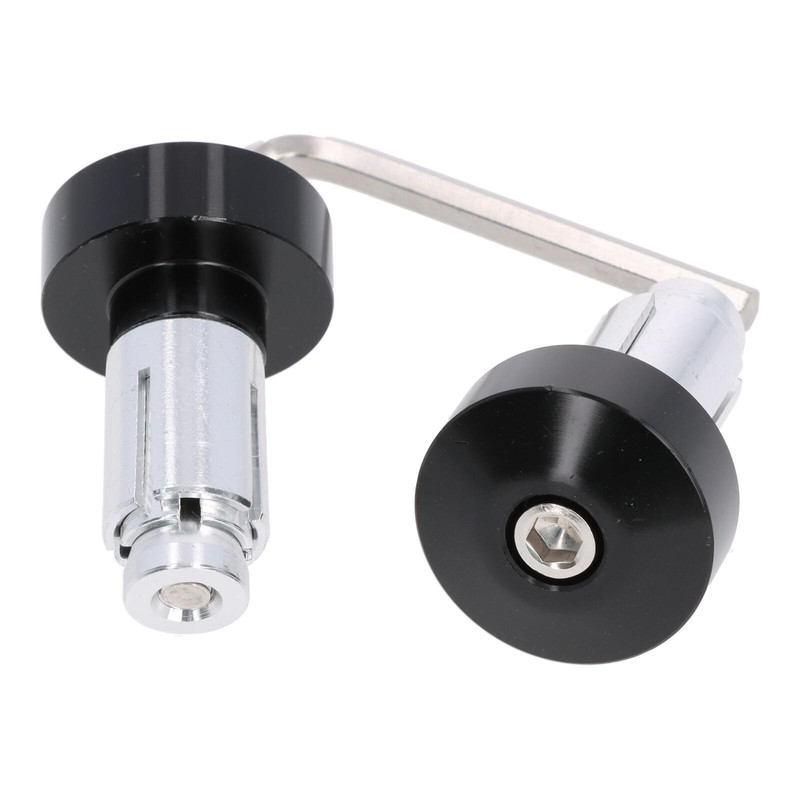 Lenkerenden Lenkergewichte Schwarz 2x47g FÃ¼R Lenker 13-19 Mm Motorrad Quad Atv