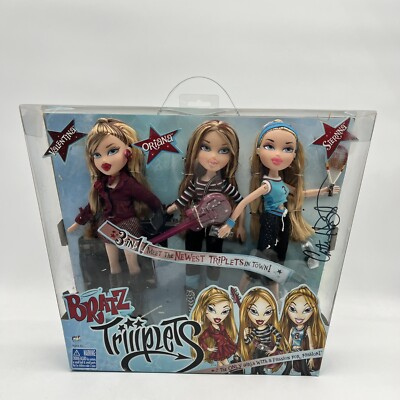Bratz Triiiplets Valentina Oriana Siernna NIB Y2K NEW Doll MGA 2005