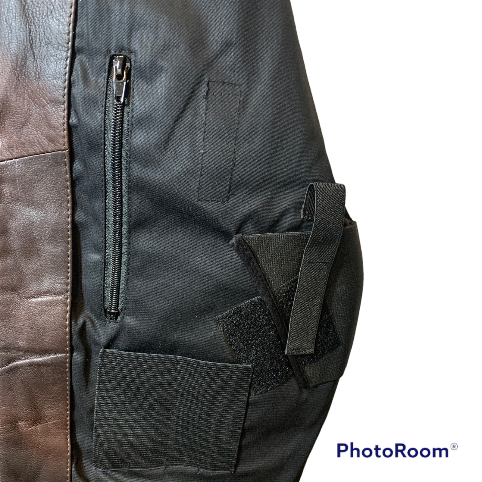 Wyoming Traders Mens Houston Brown Leather Concealed Carry Zip Up Jacket