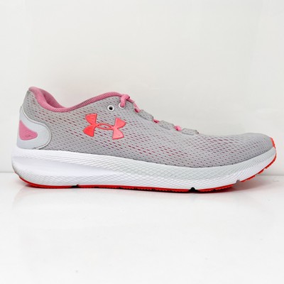 

Under Armour Womens Charged Pursuit 2 3022604-102 Серые кроссовки для бега 9, Серый, Charged Pursuit 2