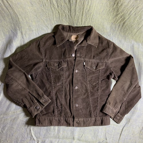 Small 38-40 Sexy Vintage Levis Corduroy Trucker Jacket in