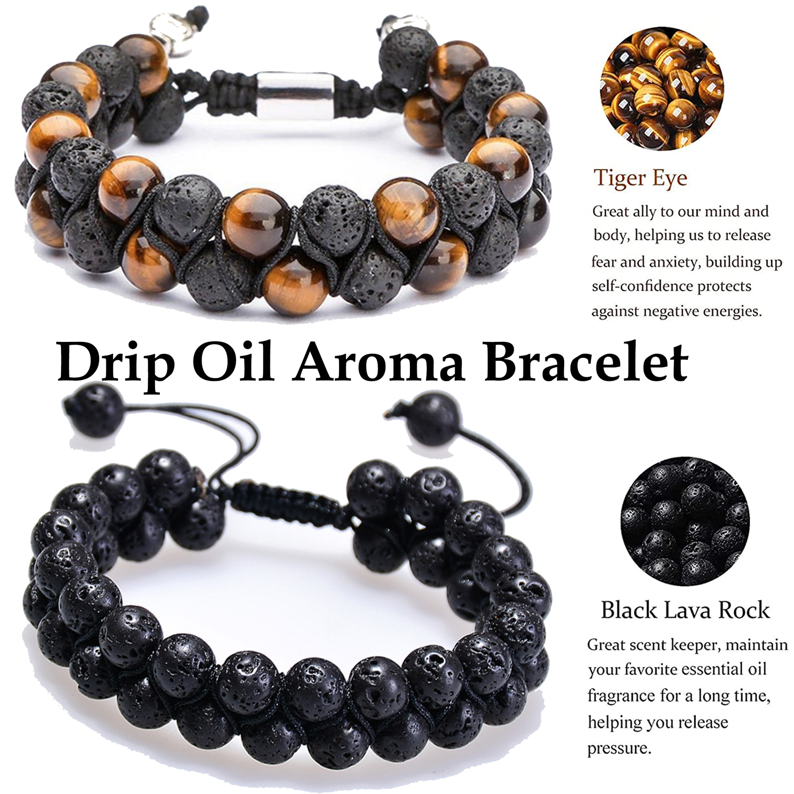 Diffuser Yoga Wrist Bracelet