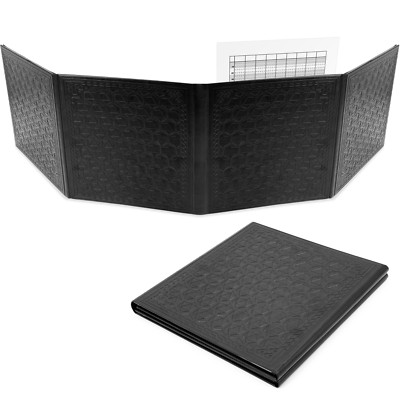 CM DM Screen Embossed GM Screen with Four Panel Folding Dungeon Master Screens
