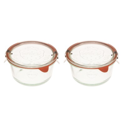 Canning Jars Medium Bowl 565 - Mold Jar made of Transparent Glass - Eco-Frien...