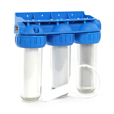 Naturewater NW-BR10B4 3Stufenfilter 20.67mm (1/2'') Sedimentfilter Aktivkohlebloc