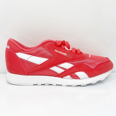 

Reebok Mens Classic CN7444 Красные повседневные кроссовки, размер 6, Красный, Classic