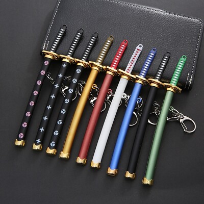 Keychain Japanese Anime Mini Samurai Sword Keyring Yakuza Katana Pendant Gift