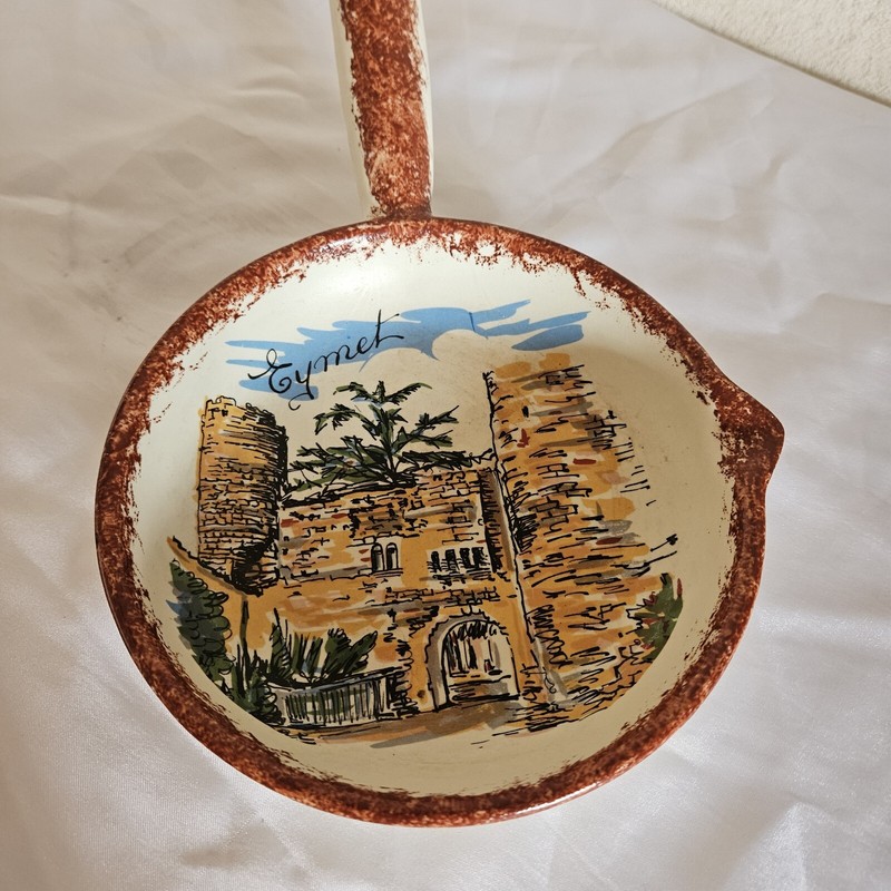 Poelon Vintage Toupet DÃ©Coratrice Eymet 