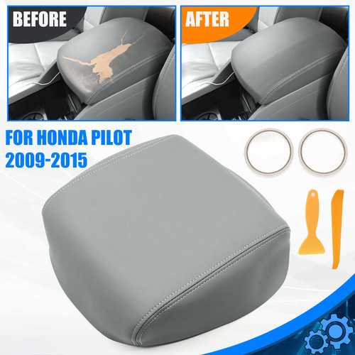 Подходит для замены крышки подлокотника центральной консоли Honda Pilot 2009-2015 годов выпуска, серая