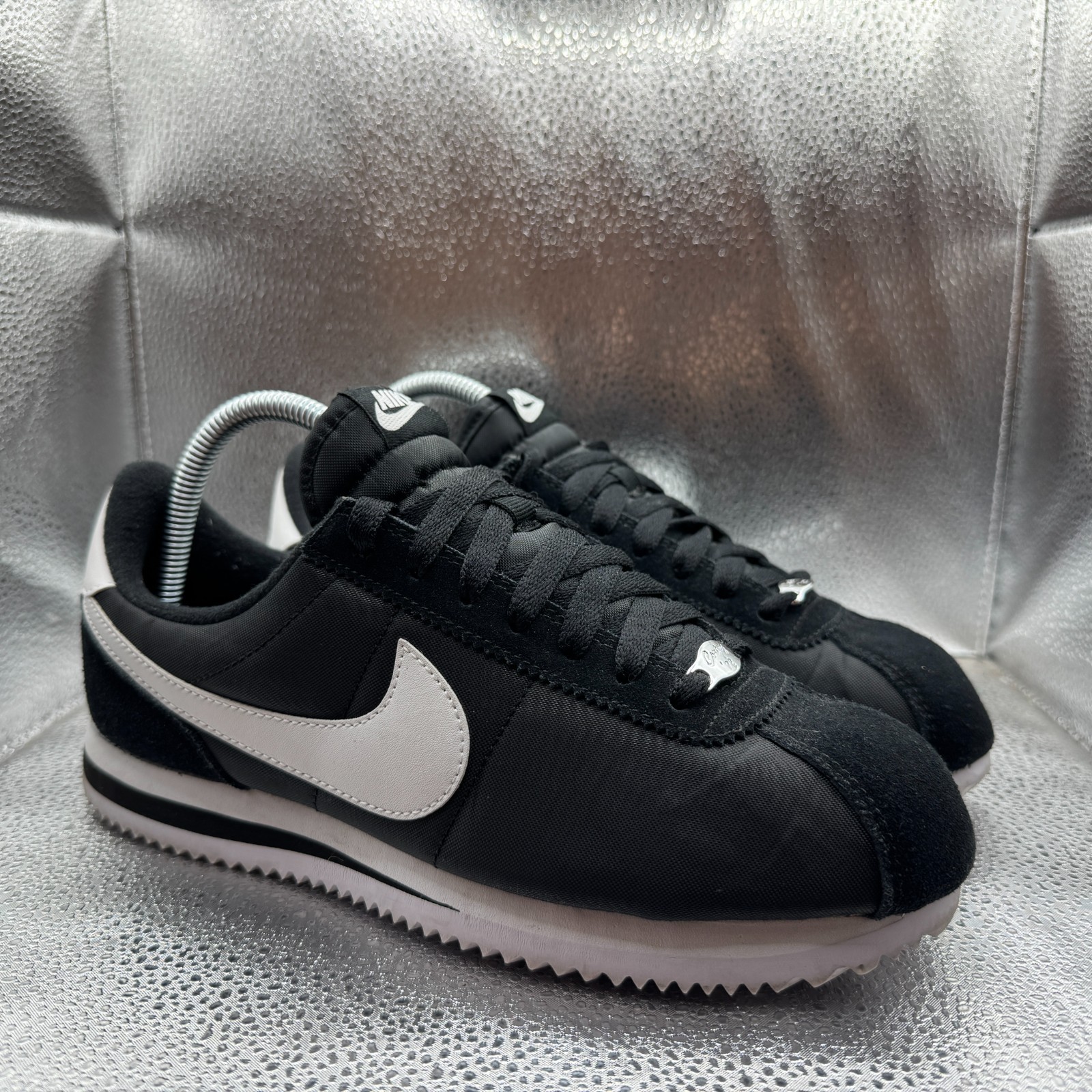 nike classic cortez nylon black